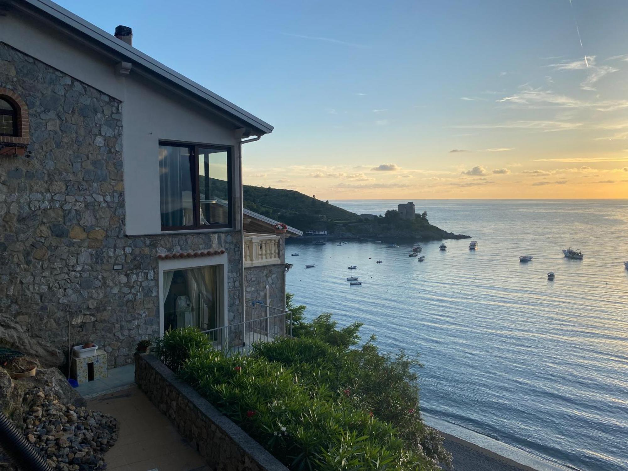 B&B Villa La Petra San Nicola Arcella Exteriör bild