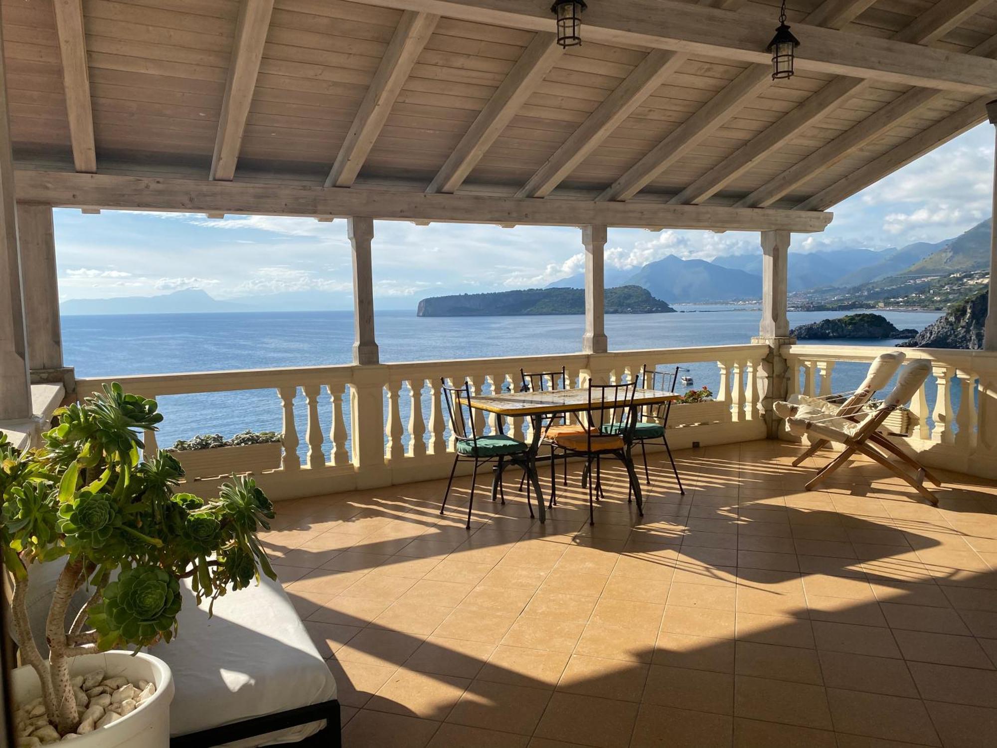 B&B Villa La Petra San Nicola Arcella Rum bild