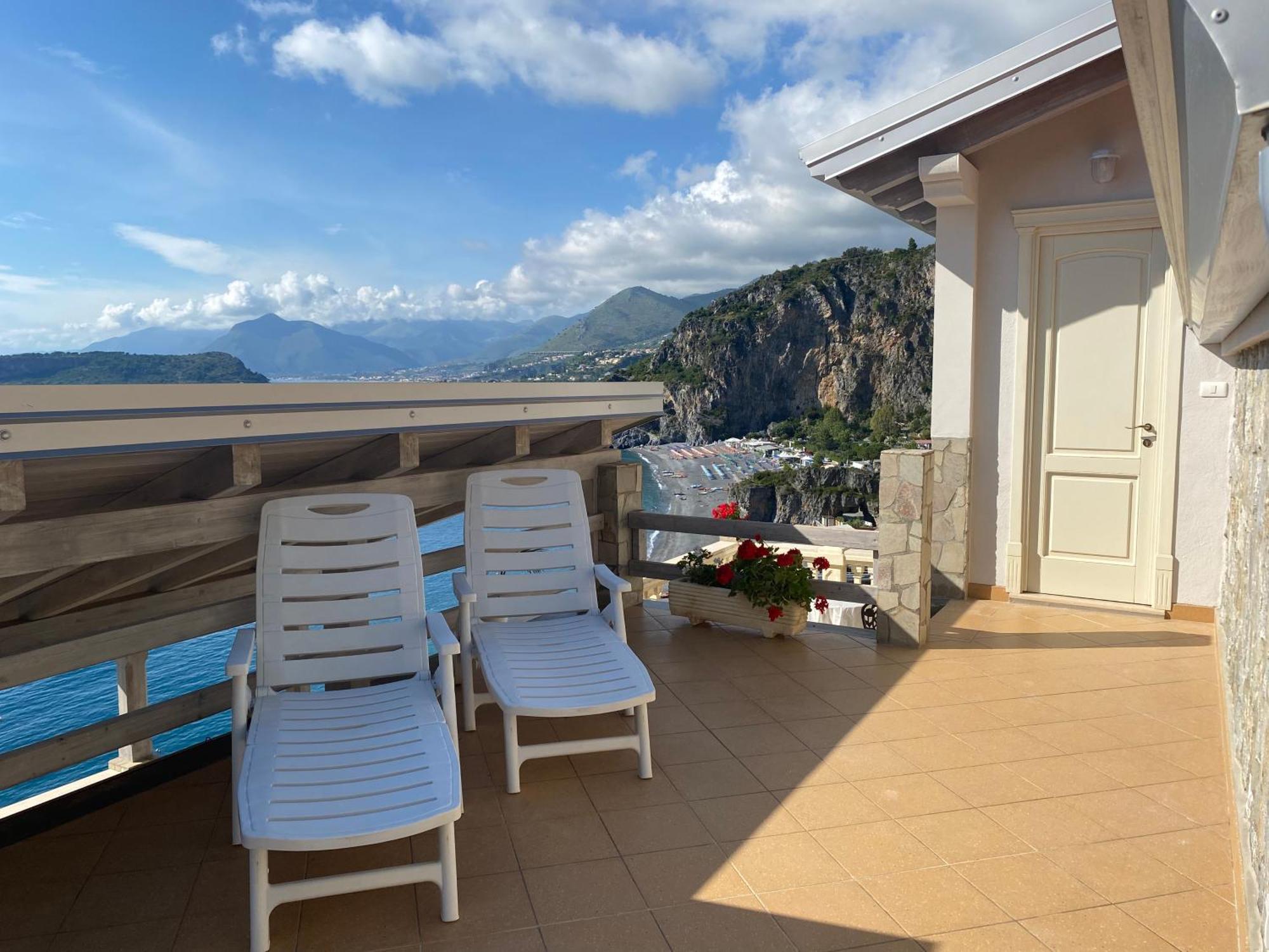 B&B Villa La Petra San Nicola Arcella Rum bild