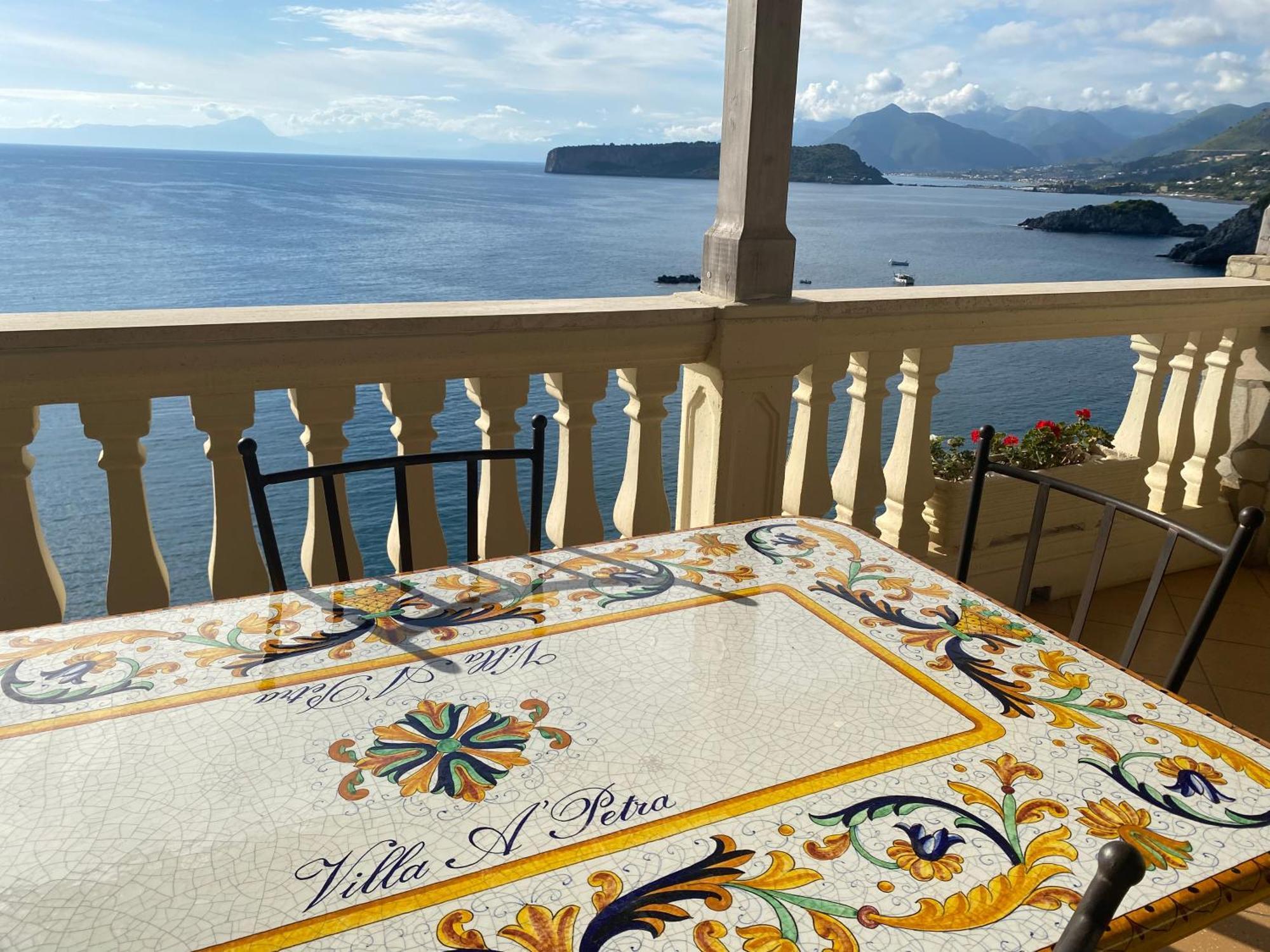 B&B Villa La Petra San Nicola Arcella Exteriör bild
